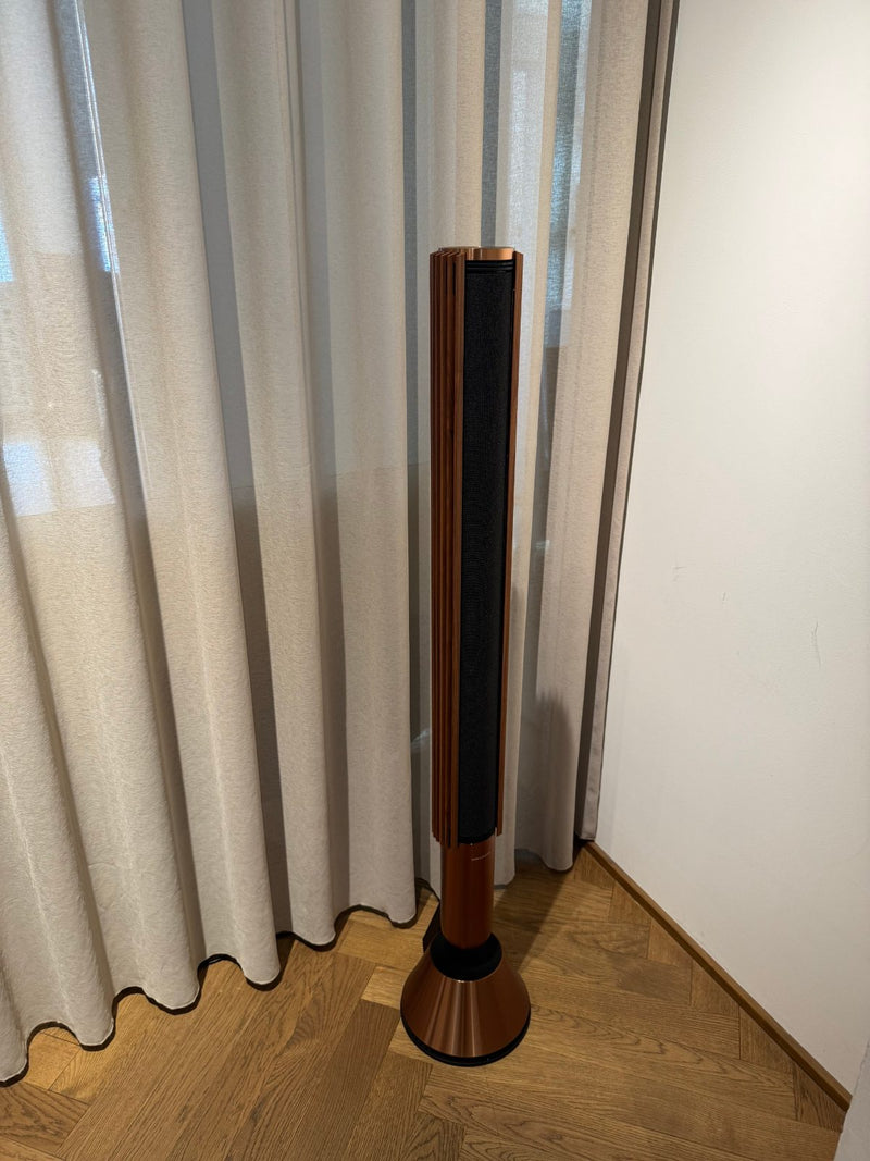 BeoLab 28 Bronze med smoked oak fronter, Bronze (Second life)