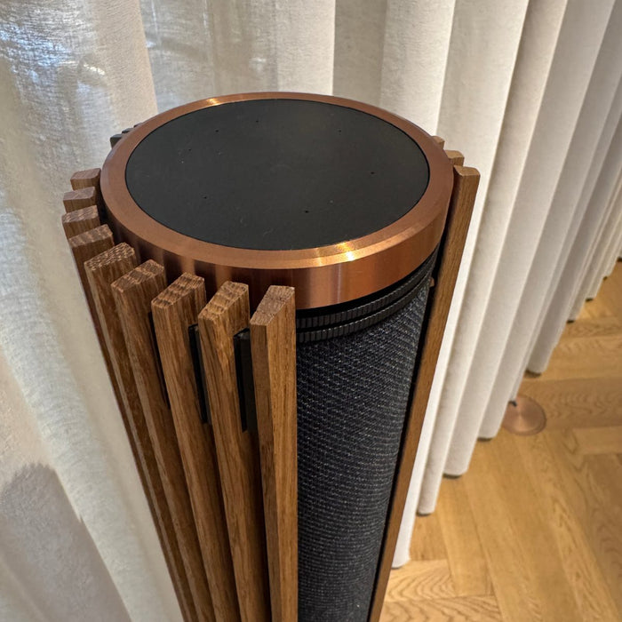 BeoLab 28 Bronze med smoked oak fronter, Bronze (Second life)