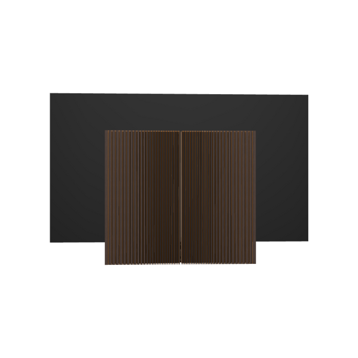 Beovision Harmony 77" Atelier, Walnut/Bronze, Vægbeslag (Second life)