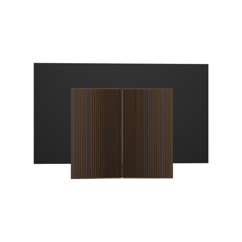 Beovision Harmony 77" Atelier, Walnut/Bronze, Vægbeslag (Second life)